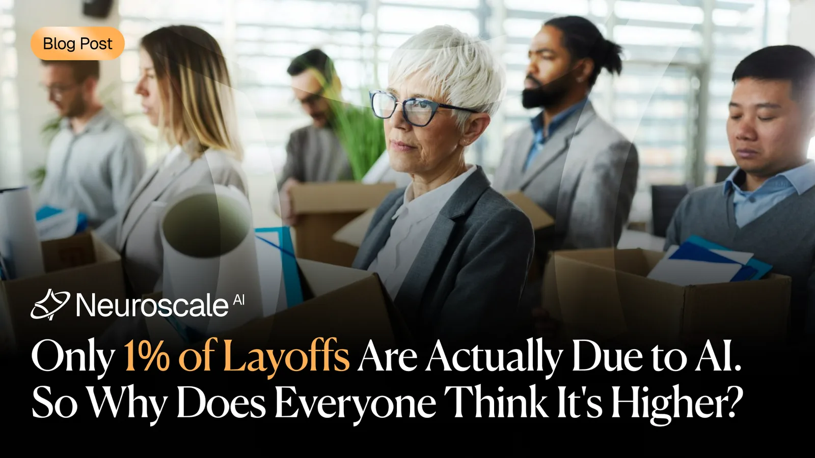 Only 1% of Layoffs Are Actually Due to AI. So Why Does Everyone Think It's Higher?