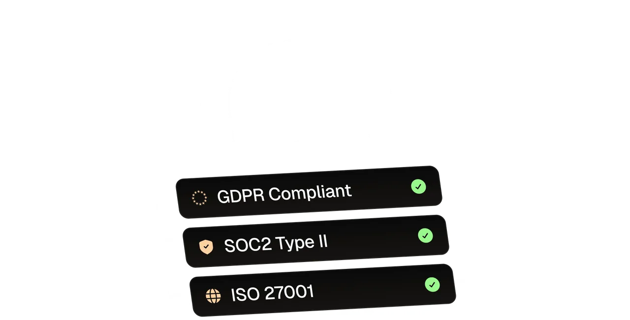 Security and compliance certifications